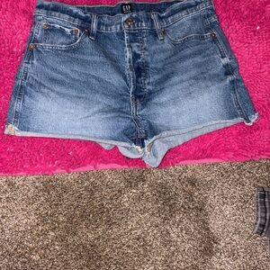 GAP Women's Blue Denim Shorts